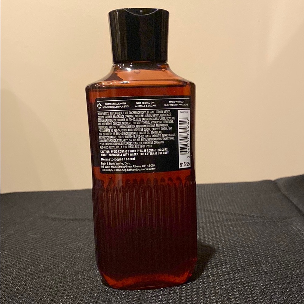 Bath & Body Works Bourbon 3-in-1 Hair, Face & Body Wash - Brown - Picture 2 of 2
